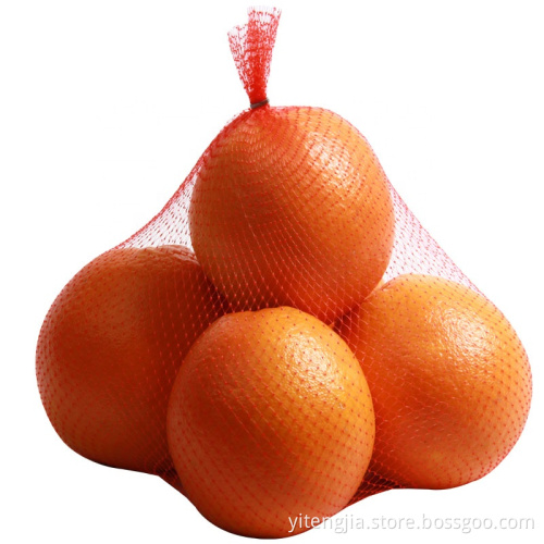 Best Quality multifunction knitted net bag orange